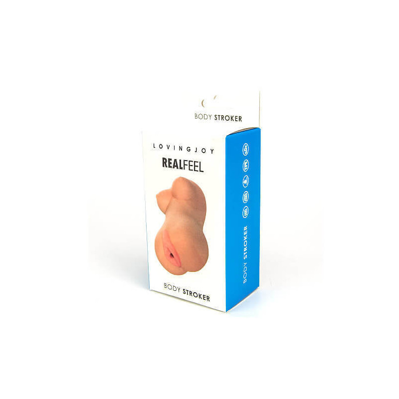 Masturbador Realístico Mini Torso Loving Joy Real Feel Stroker
