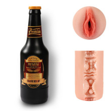 Masturbador Realístico Vagina Botella Cerveza Premium