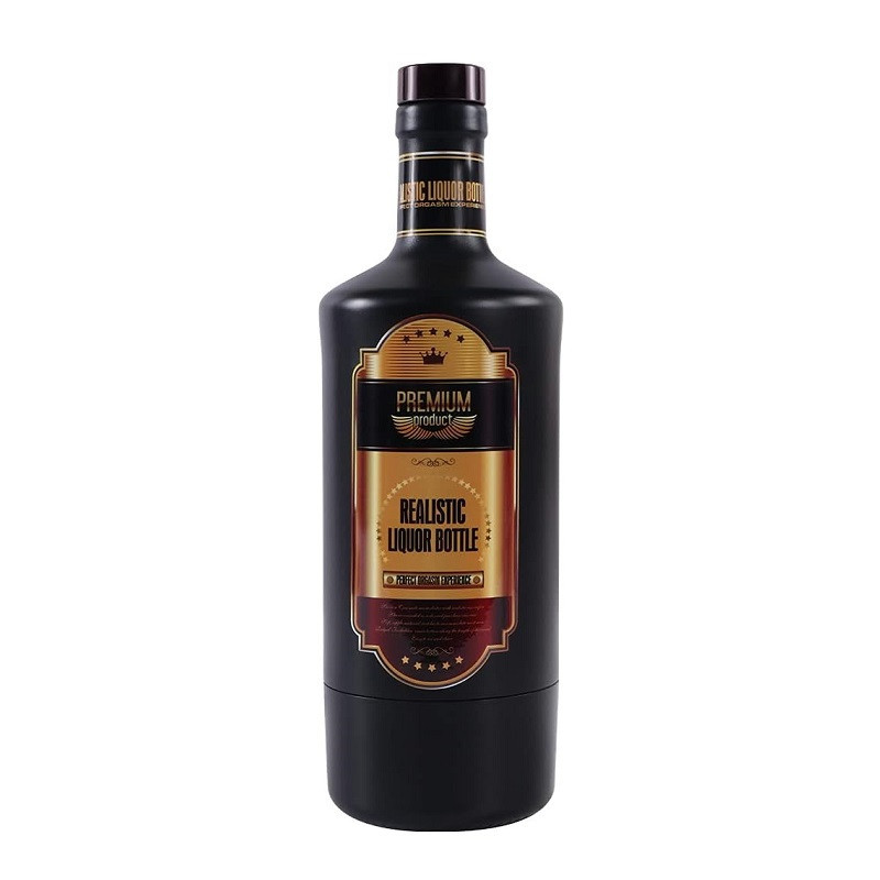 Masturbador Realístico Vagina Botella Licor