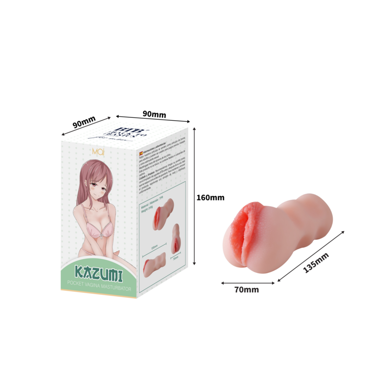 Masturbador Realístico Vagina BTB Kazumi