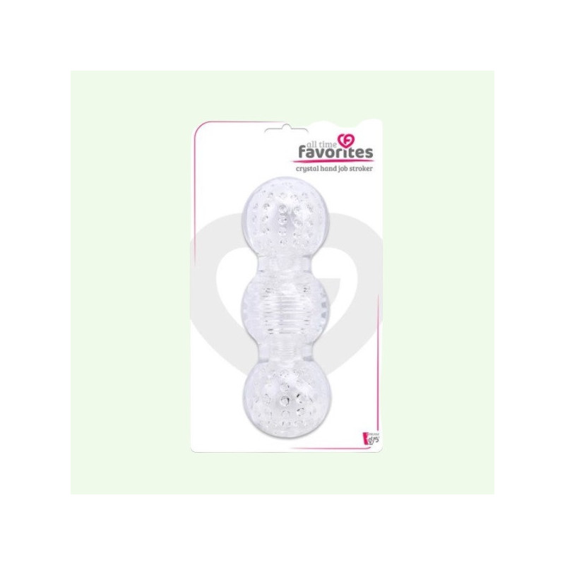 Masturbador Texturado Favorites Hand Job Stroker