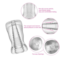 Masturbador Texturado Ice Girl Estriado 0106