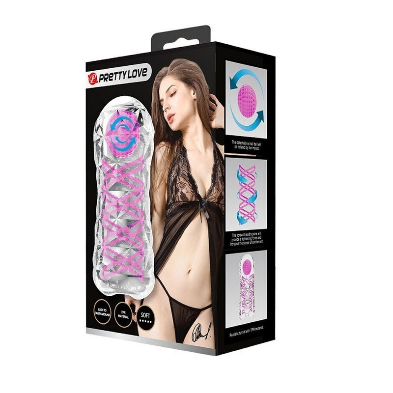 Masturbador Texturado Pretty Love Fantasy