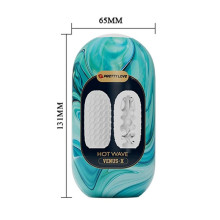 Masturbador Texturado Pretty Love Venus-X Hot Wave