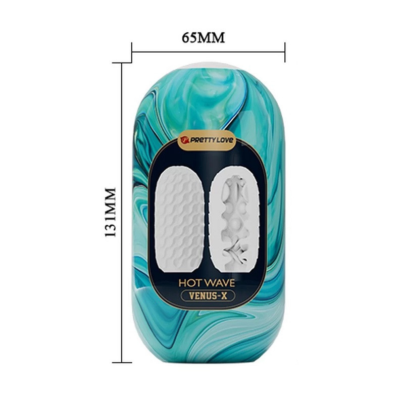 Masturbador Texturado Pretty Love Venus-X Hot Wave