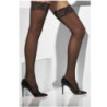 Medias Fever Hosiery Negro Lisas Silicona