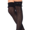 Medias Leg Avenue 6900 Crochet Negras