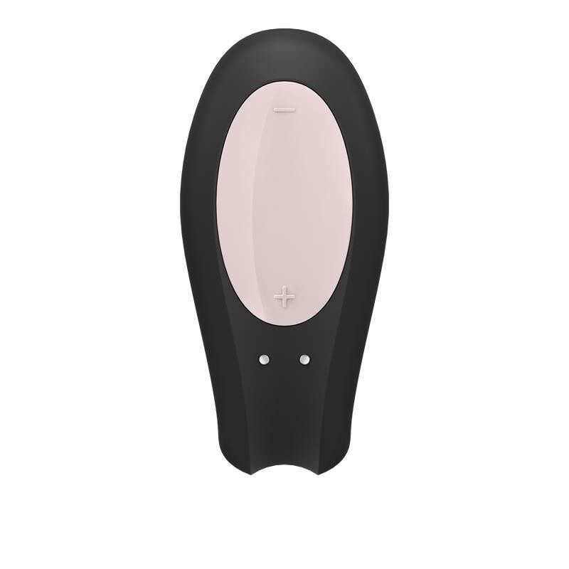 APP Control Pinza Recargable Satisfyer Double Joy Negro