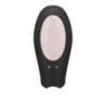 APP Control Pinza Recargable Satisfyer Double Joy Negro