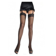 Medias Leg Avenue Negro Red 9023