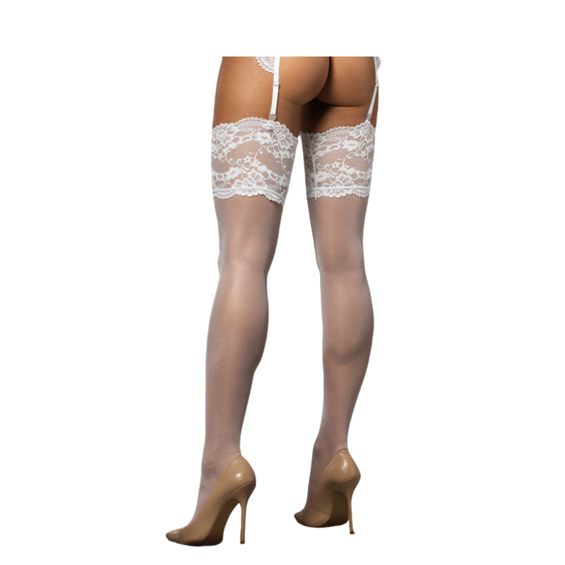 Medias Obsessive Blanco 810