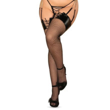 Medias Obsessive Negro Red Remediosa