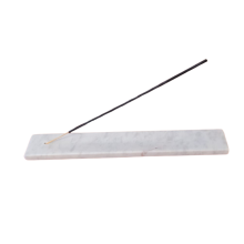 Quemador Incienso Piedra Marmol Liso