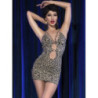 Mini Vestido Chilirose CR-4487 Leopardo