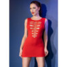 Mini Vestido Chilirose CR-4622 Rojo