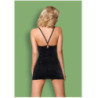 Mini Vestido De Obsessive Negro 824