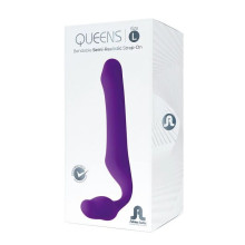 Strapless Arnés Femenino Dildo Doble Adrien Lastic Strapless Bendable Queens L