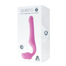 Strapless Arnés Femenino Dildo Doble Adrien Lastic Strapless Bendable Queens S