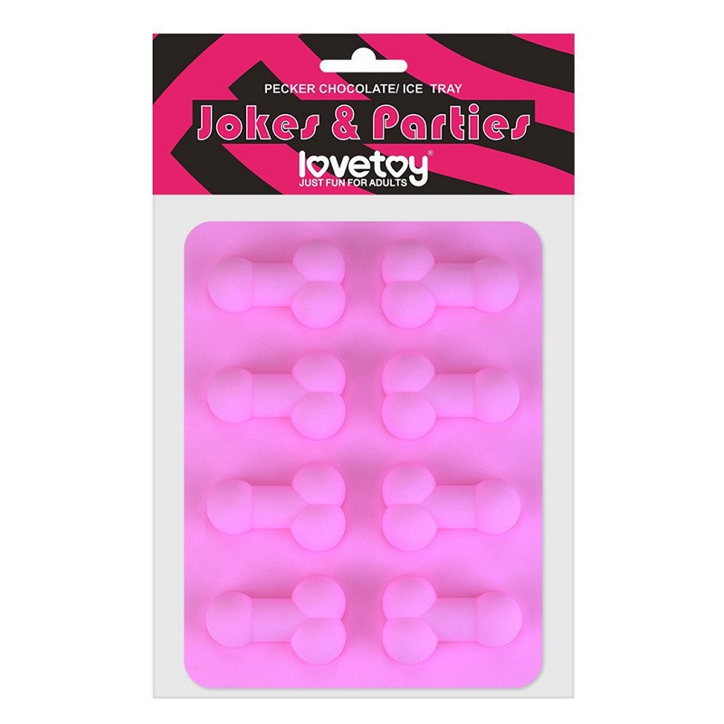 Molde Silicona 8 Penes Pequeños