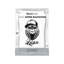Lubricante a Base de Agua Anal Black Hole  Sobre de 6 ml