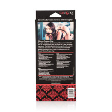 Mordaza Abierta Boca Con Tapón Silicona Stopper Scandal