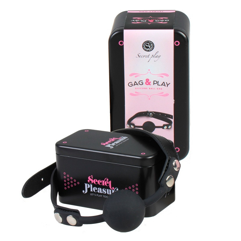 Mordaza Bola Maciza Silicona Secret Play