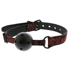 Mordaza Bola Transpirable Blaze Deluxe Roja