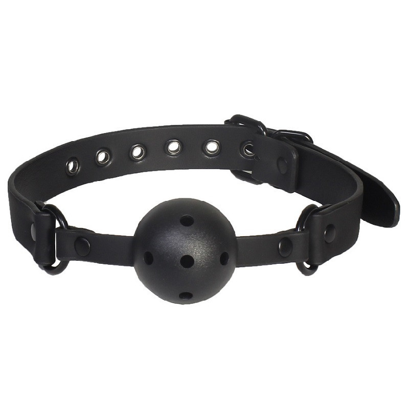 Mordaza Bola Transpirable Blaze Negra