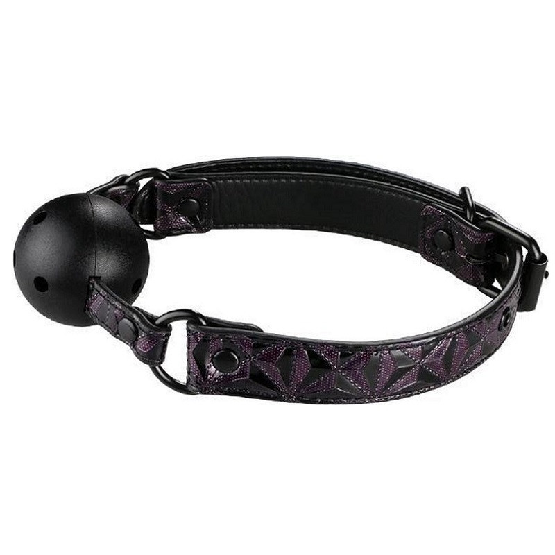 Mordaza Bola Transpirable Blaze Violeta