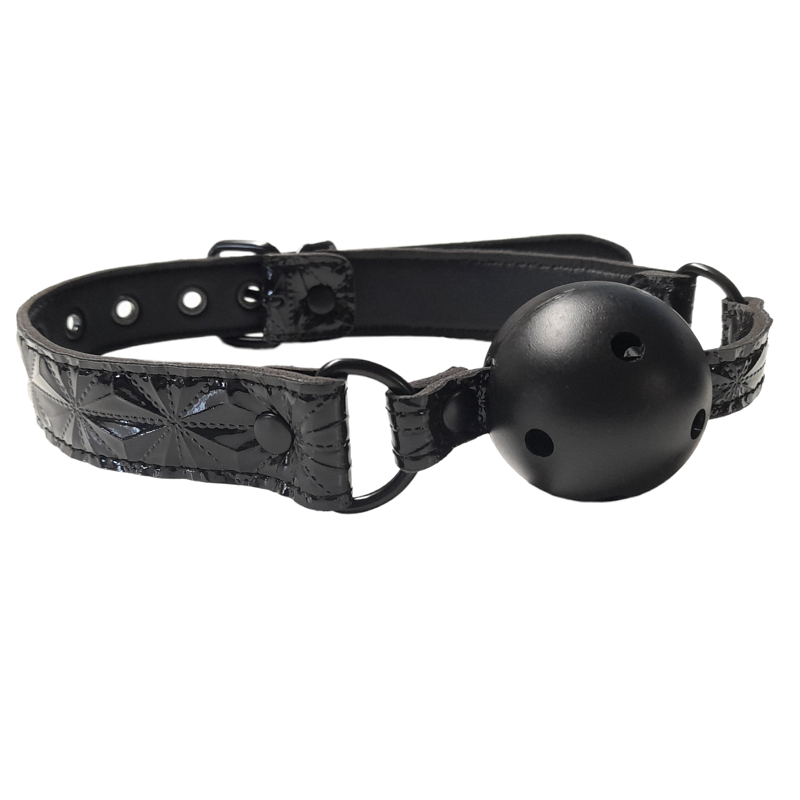 Mordaza Bola Transpirable BTB Negra