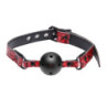 Mordaza Bola Transpirable BTB Roja