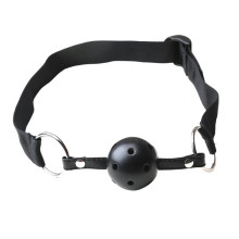 Mordaza Transpirable BDSM Negra