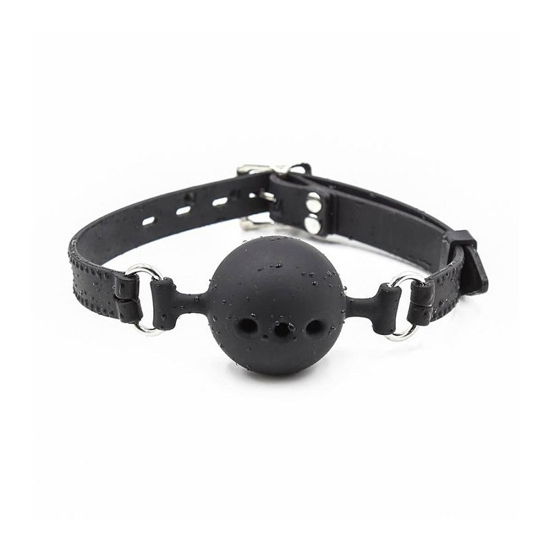 Mordaza Transpirable Silicona Fetish Addict Pequeña