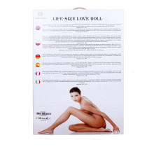 Muñeca Hinchable Con Masturbador y Vibración Angelina Boss Series