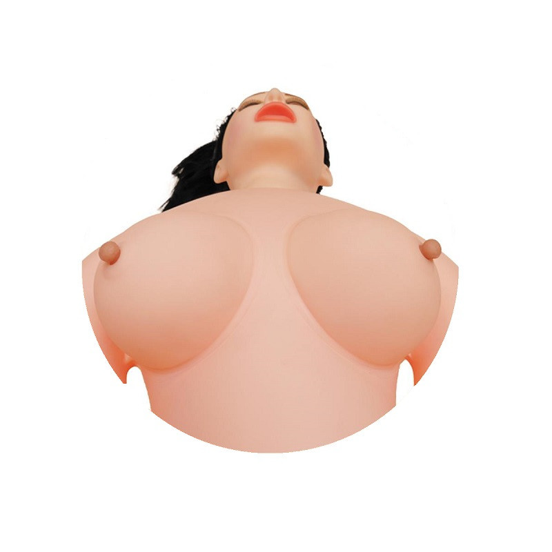 Muñeca Hinchable Con Masturbador y Vibración Angelina Boss Series