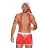 Navidad Disfraz De Obsessive Mr Claus Set