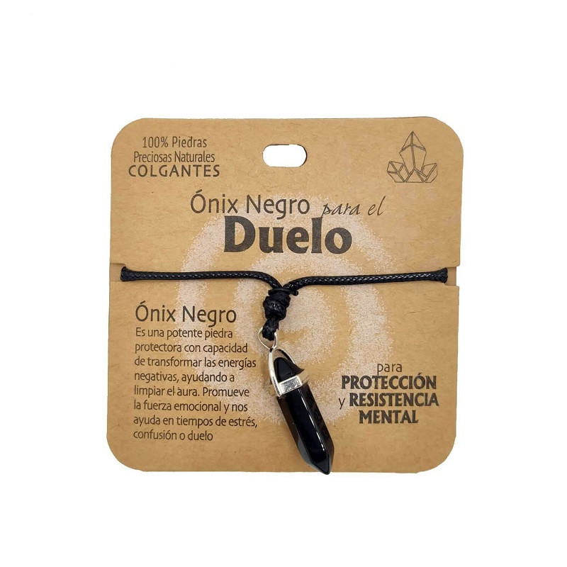 Ónix Negro Colgante