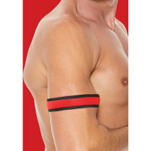 Pack 2 Bandas Brazo Ouch Neopreno Rojo Y Negro