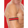Pack 2 Bandas Brazo Ouch Neopreno Rojo Y Negro