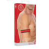 Pack 2 Bandas Brazo Ouch Neopreno Rojo Y Negro