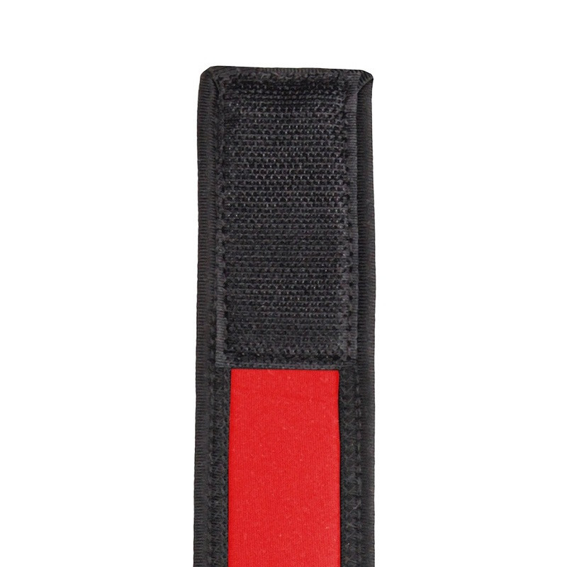 Pack 2 Bandas Brazo Ouch Neopreno Rojo Y Negro