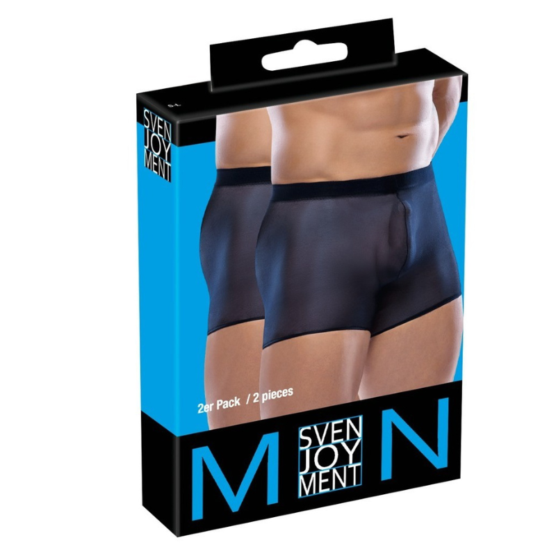 Pack 2 Bóxer Svenjoyment Azul Semitransparente