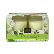 Pack 2 Vasos Velas Aromatic Jazmín de Noche