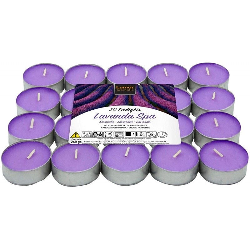 Pack 20 Tealights Lavanda