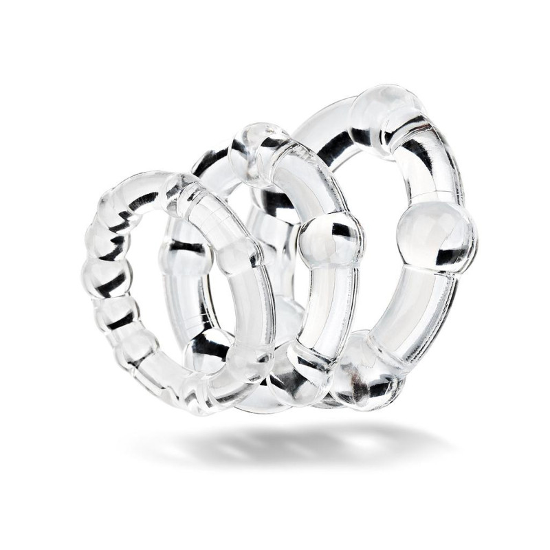 Pack 3 Anillos Flexibles Being Fetish