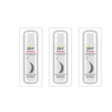 Pack 3 sobres Lubricante Silicona Pjur Woman Sobre de 1,5 ml