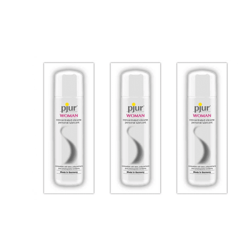 Pack 3 sobres Lubricante Silicona Pjur Woman Sobre de 1,5 ml