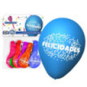 Pack 6 Globos Felicidades De Colores
