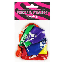 Pack 7 globos Super Dick Lovetoy