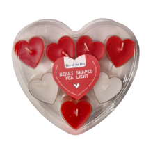 Pack 8 Velas Tealight Corazón